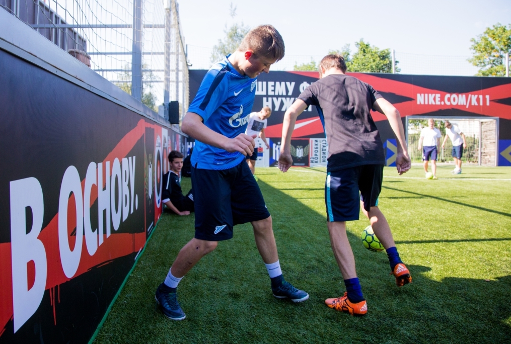 Юрий Лодыгин и Олег Шатов приняли участие в проекте Nike K11