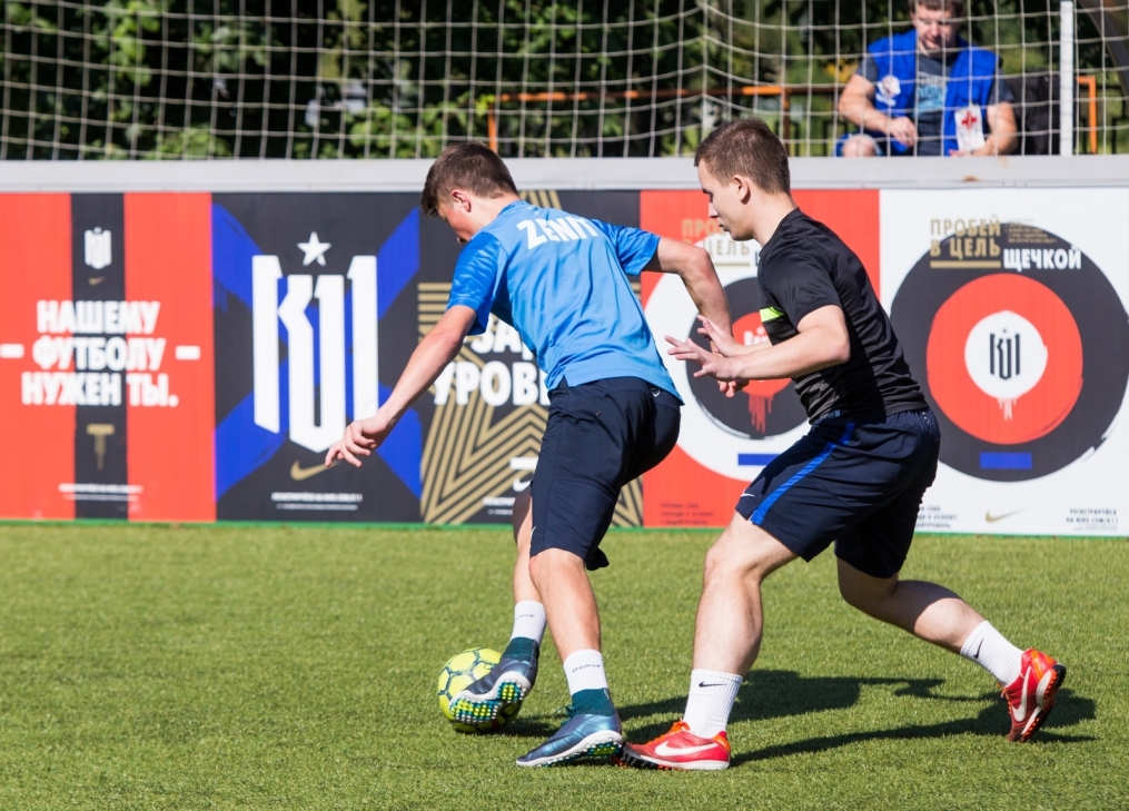 Юрий Лодыгин и Олег Шатов приняли участие в проекте Nike K11