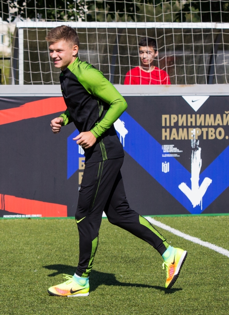 Юрий Лодыгин и Олег Шатов приняли участие в проекте Nike K11