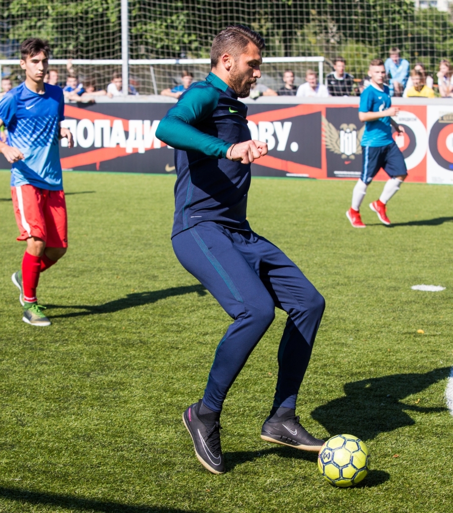 Юрий Лодыгин и Олег Шатов приняли участие в проекте Nike K11