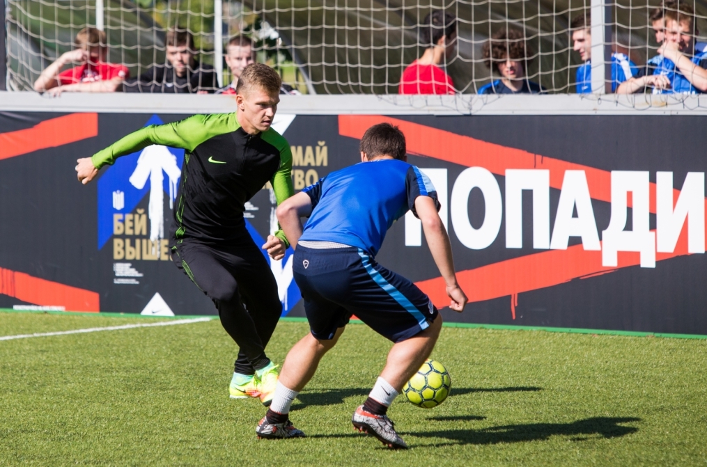 Юрий Лодыгин и Олег Шатов приняли участие в проекте Nike K11