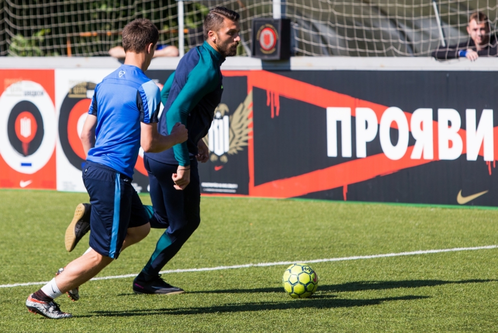 Юрий Лодыгин и Олег Шатов приняли участие в проекте Nike K11