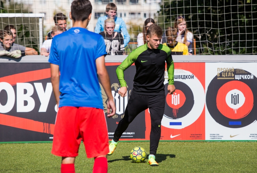 Юрий Лодыгин и Олег Шатов приняли участие в проекте Nike K11