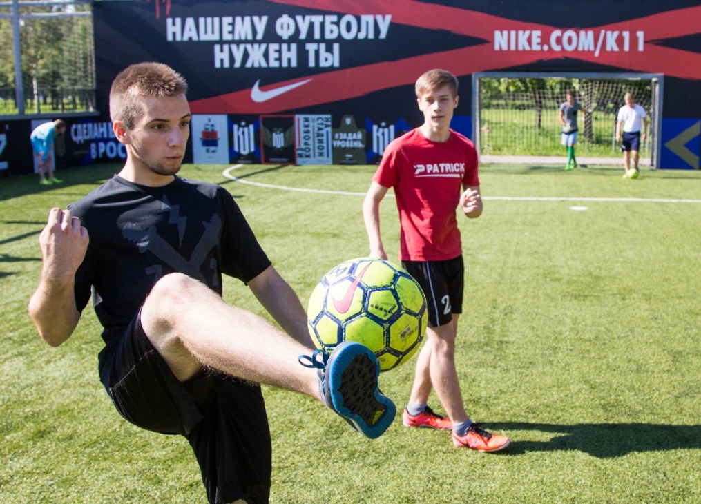 Юрий Лодыгин и Олег Шатов приняли участие в проекте Nike K11