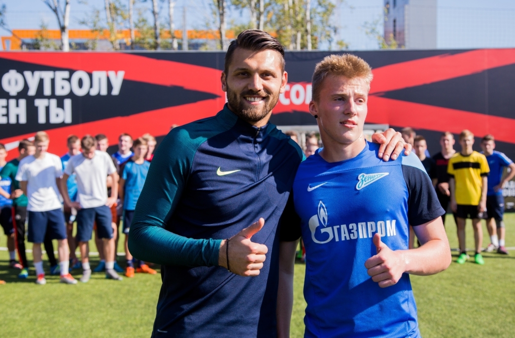 Юрий Лодыгин и Олег Шатов приняли участие в проекте Nike K11