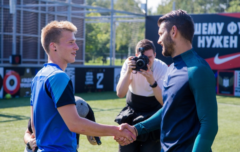 Юрий Лодыгин и Олег Шатов приняли участие в проекте Nike K11