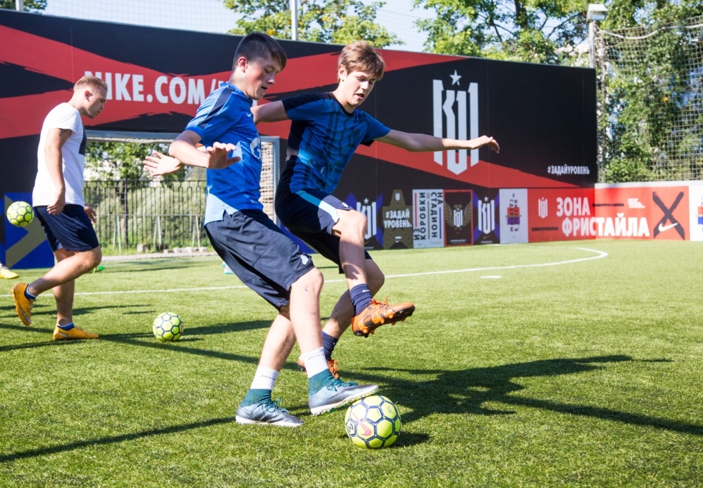 Юрий Лодыгин и Олег Шатов приняли участие в проекте Nike K11