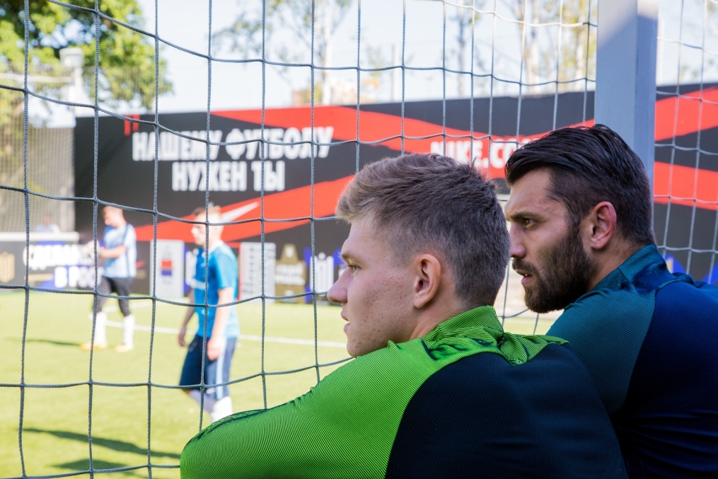 Юрий Лодыгин и Олег Шатов приняли участие в проекте Nike K11