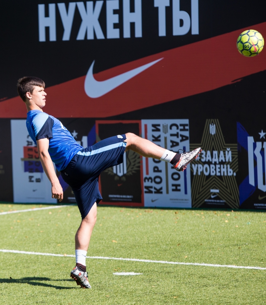 Юрий Лодыгин и Олег Шатов приняли участие в проекте Nike K11