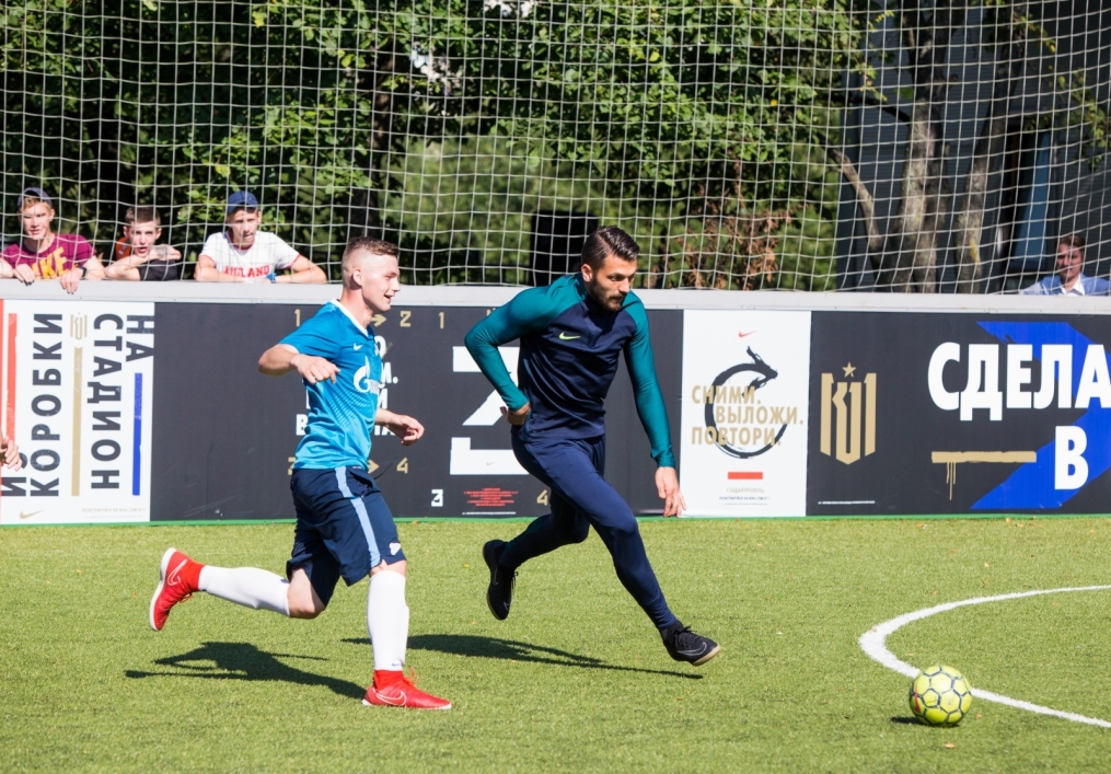 Юрий Лодыгин и Олег Шатов приняли участие в проекте Nike K11