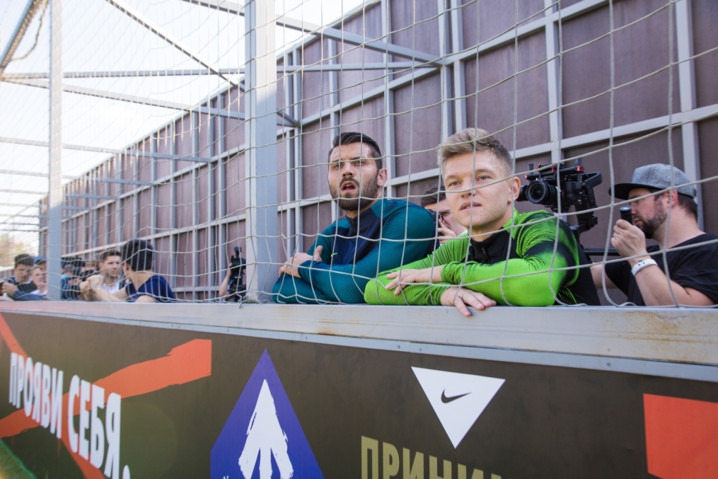 Юрий Лодыгин и Олег Шатов приняли участие в проекте Nike K11