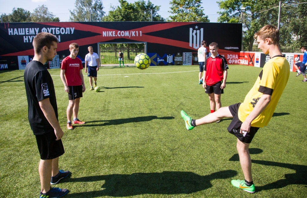 Юрий Лодыгин и Олег Шатов приняли участие в проекте Nike K11