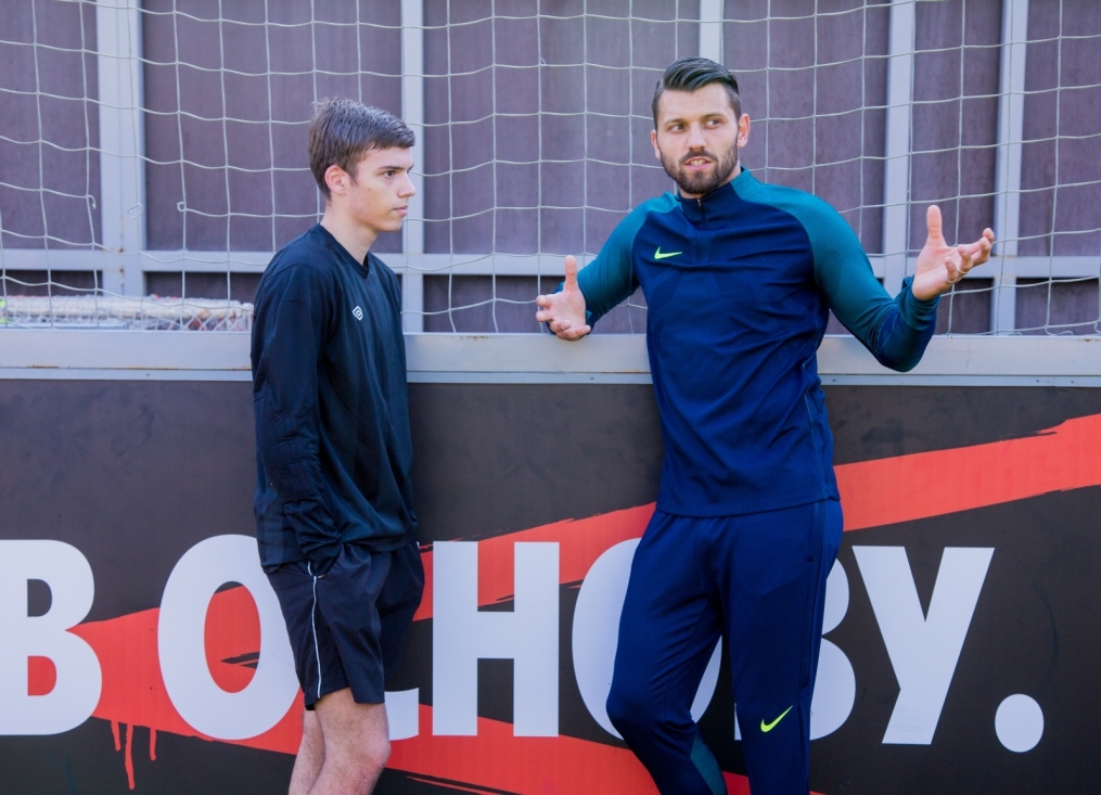 Юрий Лодыгин и Олег Шатов приняли участие в проекте Nike K11