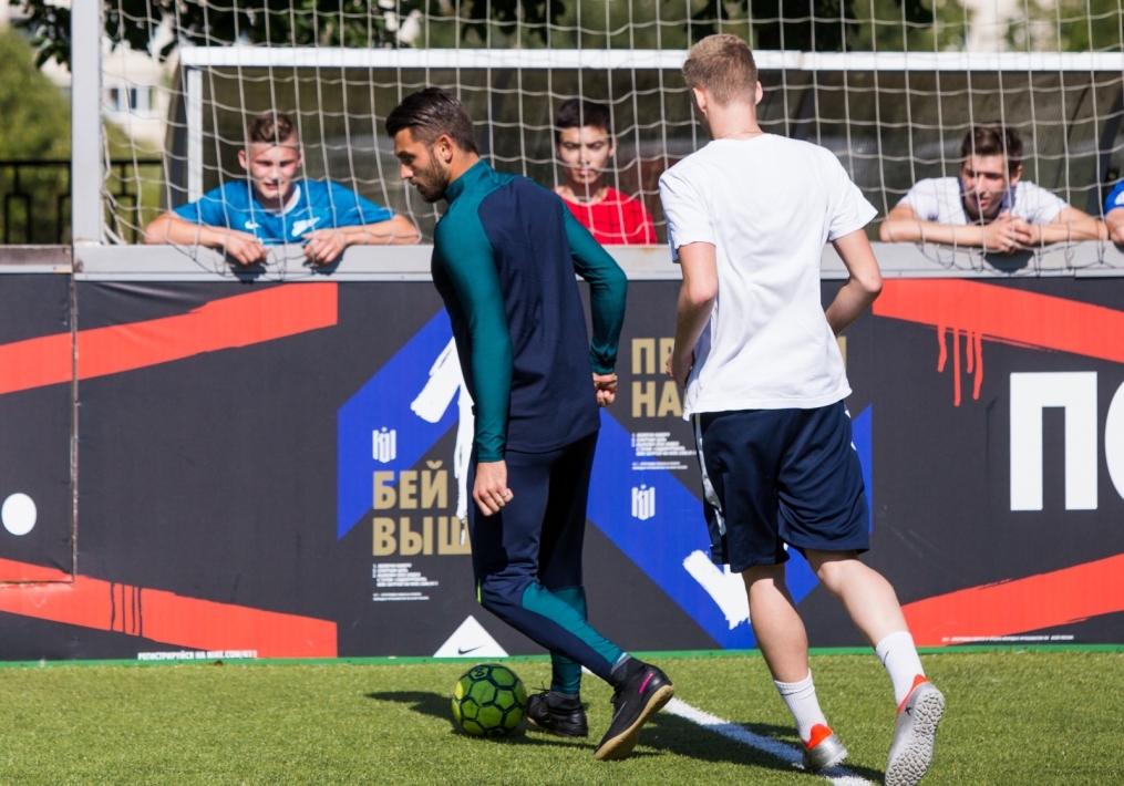 Юрий Лодыгин и Олег Шатов приняли участие в проекте Nike K11