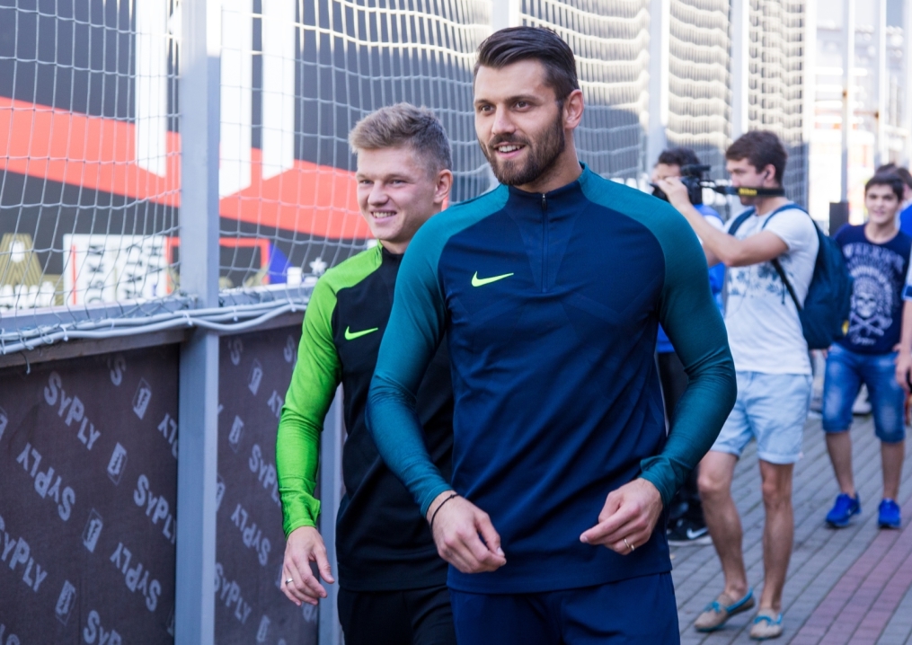 Юрий Лодыгин и Олег Шатов приняли участие в проекте Nike K11