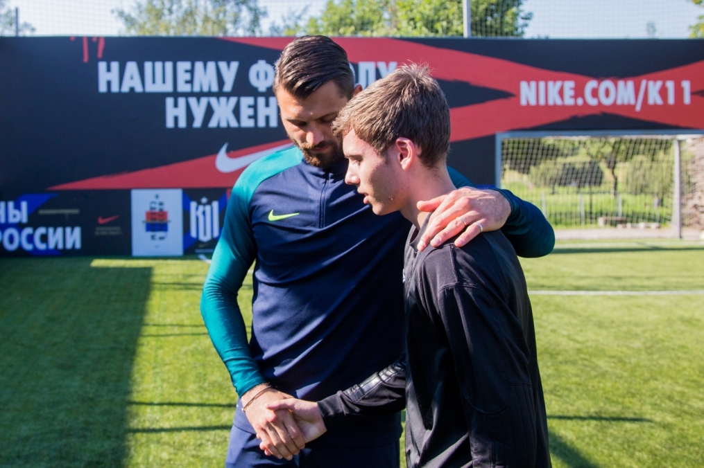 Юрий Лодыгин и Олег Шатов приняли участие в проекте Nike K11