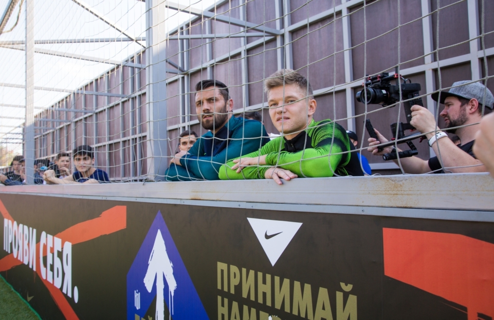 Юрий Лодыгин и Олег Шатов приняли участие в проекте Nike K11
