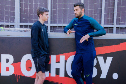 Юрий Лодыгин и Олег Шатов приняли участие в проекте Nike K11