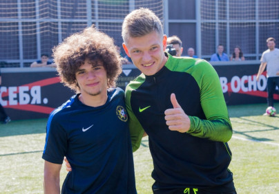 Юрий Лодыгин и Олег Шатов приняли участие в проекте Nike K11