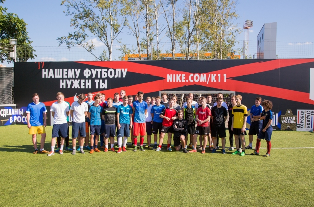 Юрий Лодыгин и Олег Шатов приняли участие в проекте Nike K11