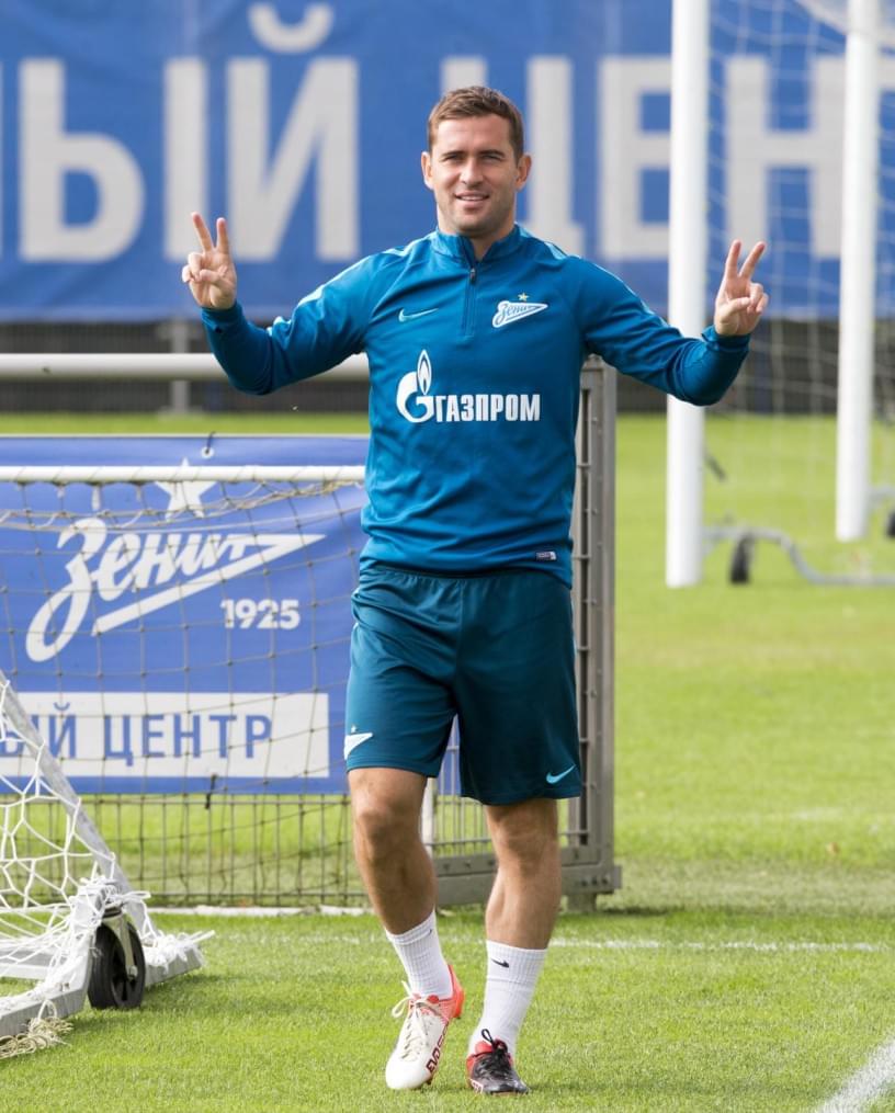 Открытая тренировка «Зенита» перед матчем с «Арсеналом»