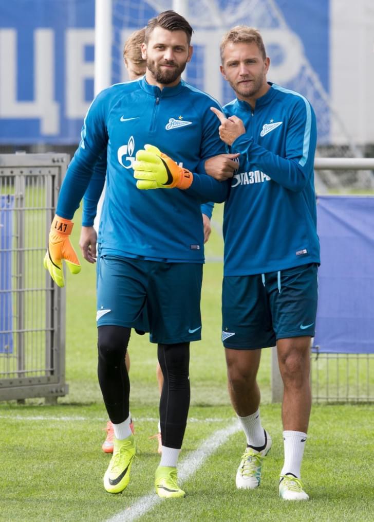 Открытая тренировка «Зенита» перед матчем с «Арсеналом»