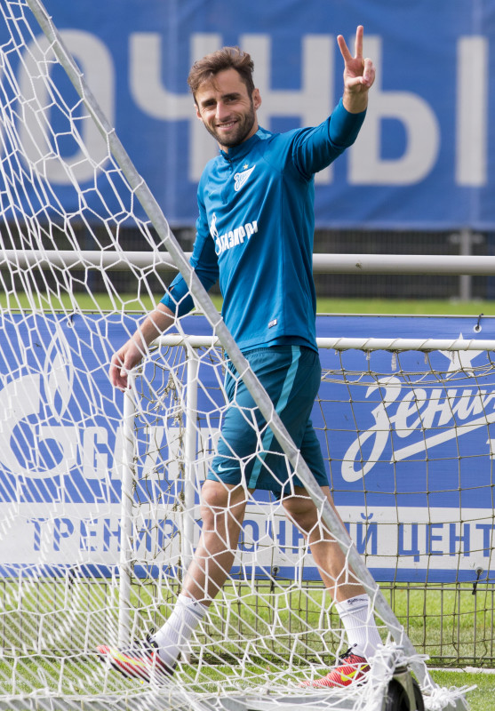 Открытая тренировка «Зенита» перед матчем с «Арсеналом»