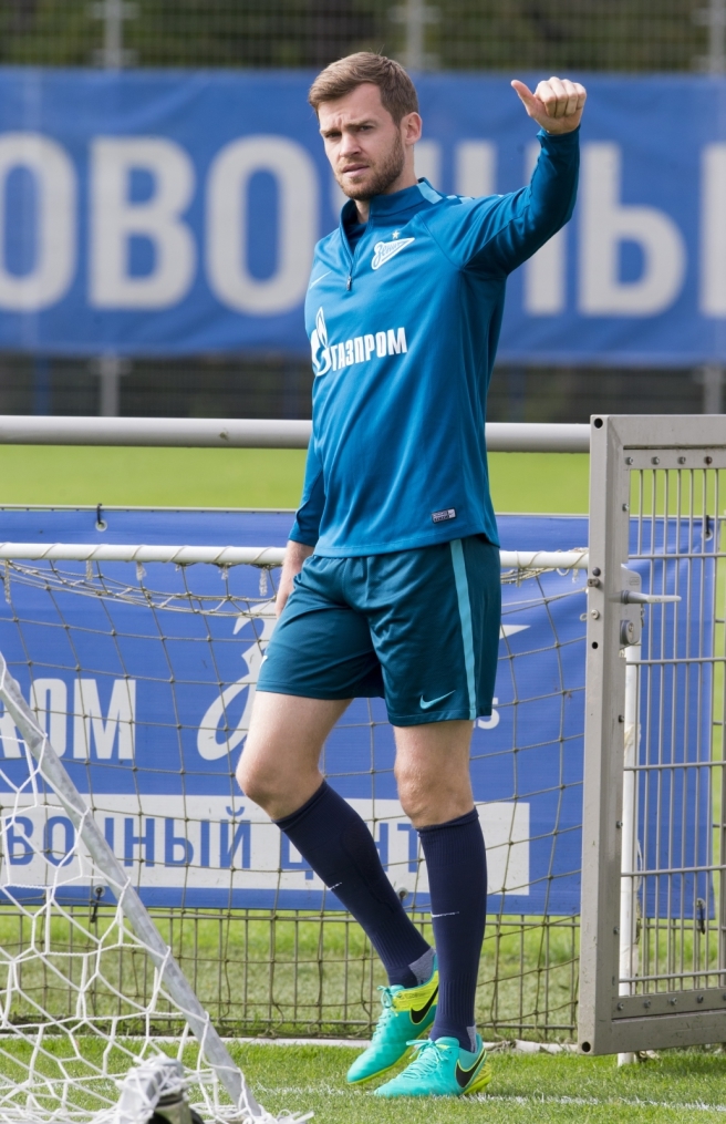 Открытая тренировка «Зенита» перед матчем с «Арсеналом»