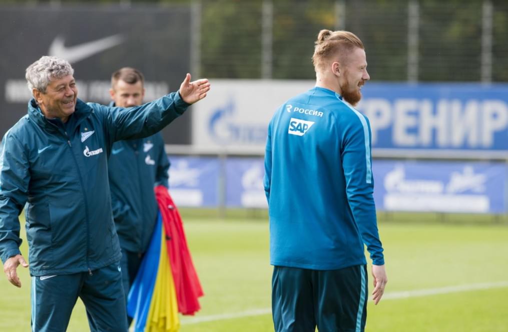 Открытая тренировка «Зенита» перед матчем с «Арсеналом»