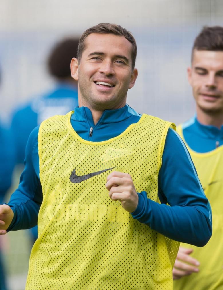 Открытая тренировка «Зенита» перед матчем с «Арсеналом»