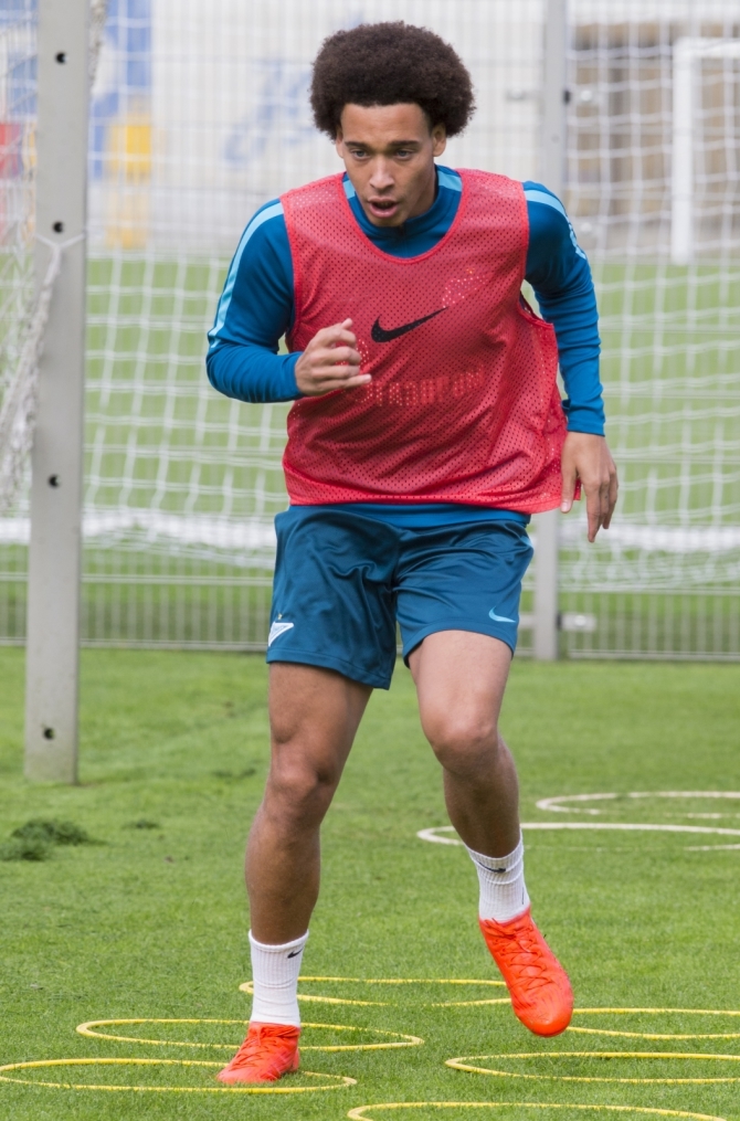 Открытая тренировка «Зенита» перед матчем с «Арсеналом»