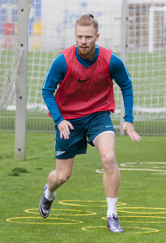 Открытая тренировка «Зенита» перед матчем с «Арсеналом»