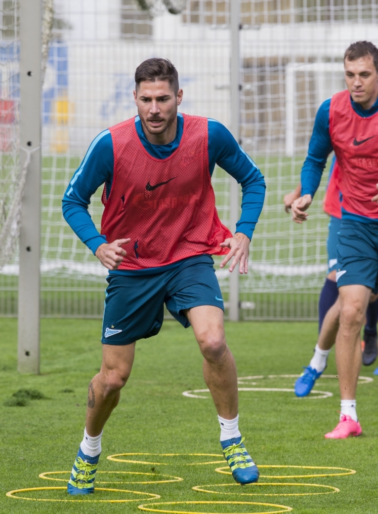 Открытая тренировка «Зенита» перед матчем с «Арсеналом»