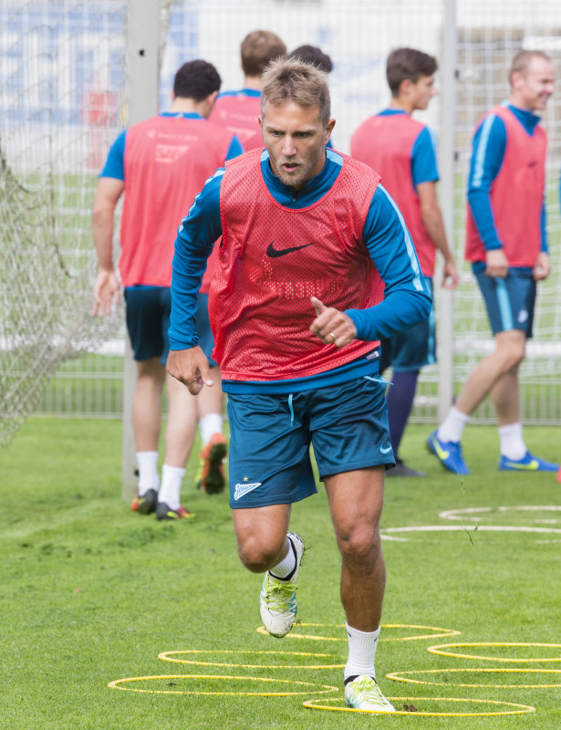 Открытая тренировка «Зенита» перед матчем с «Арсеналом»