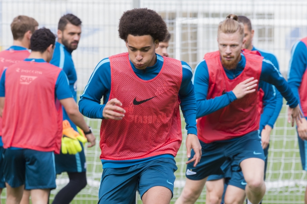 Открытая тренировка «Зенита» перед матчем с «Арсеналом»