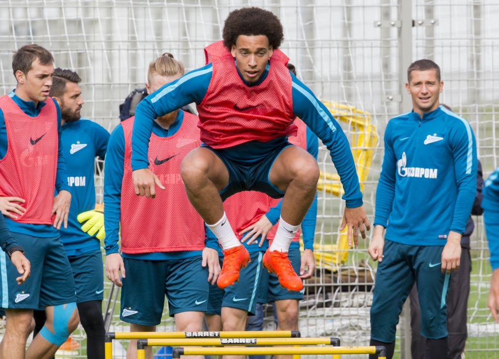 Открытая тренировка «Зенита» перед матчем с «Арсеналом»