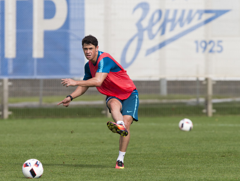 Открытая тренировка «Зенита» перед матчем с «Арсеналом»