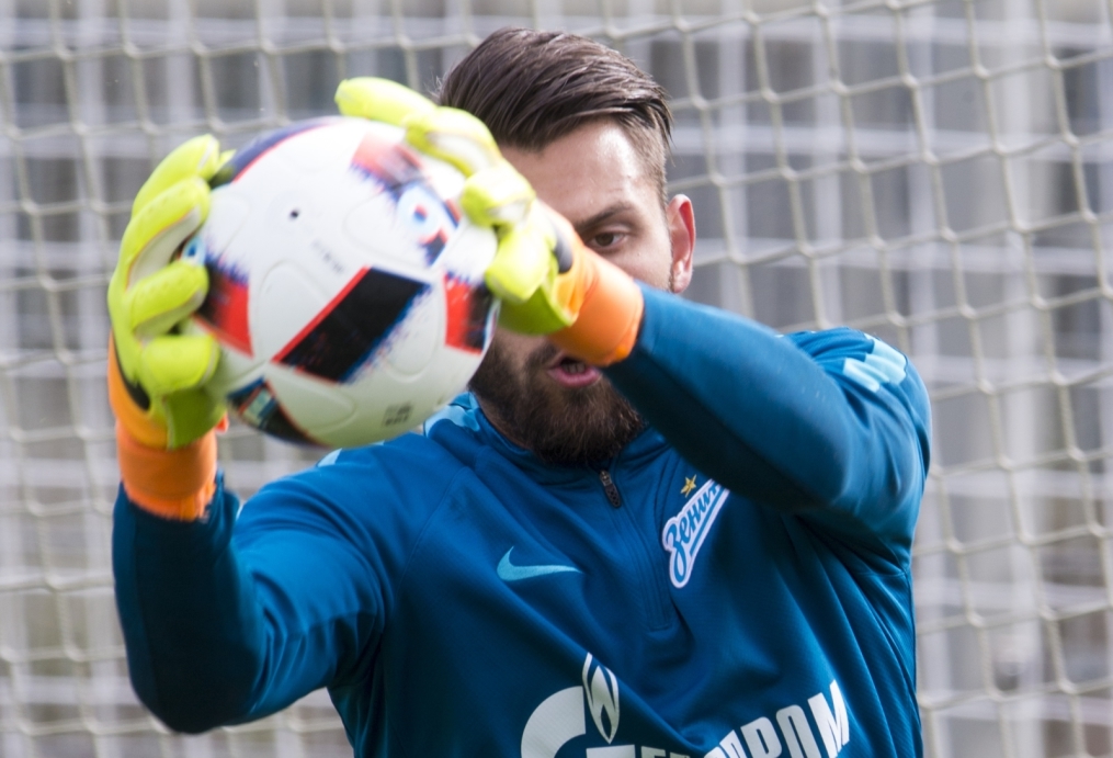 Открытая тренировка «Зенита» перед матчем с «Арсеналом»