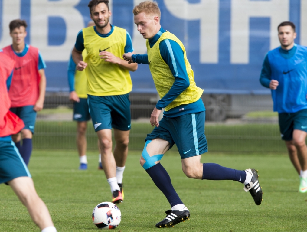 Открытая тренировка «Зенита» перед матчем с «Арсеналом»
