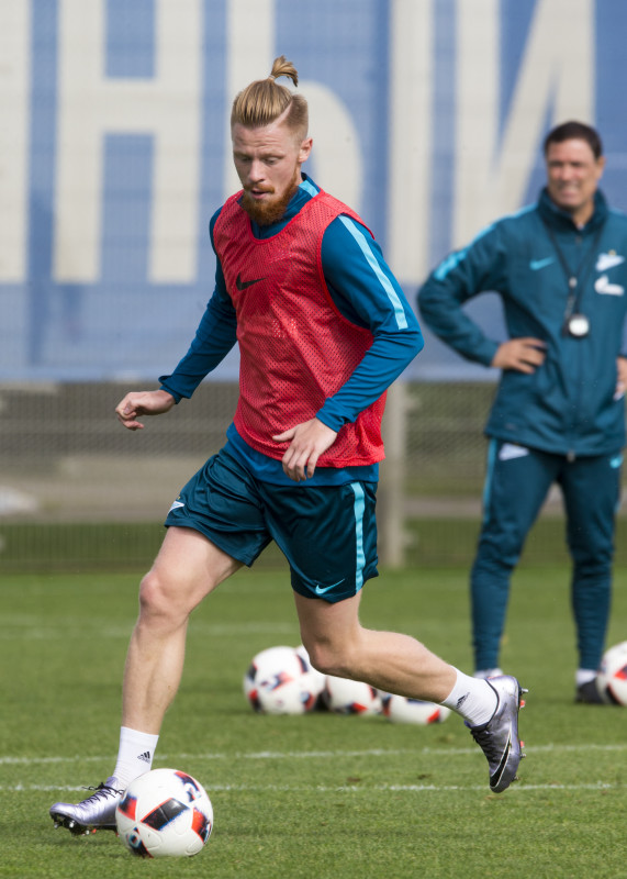 Открытая тренировка «Зенита» перед матчем с «Арсеналом»