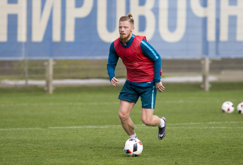 Открытая тренировка «Зенита» перед матчем с «Арсеналом»