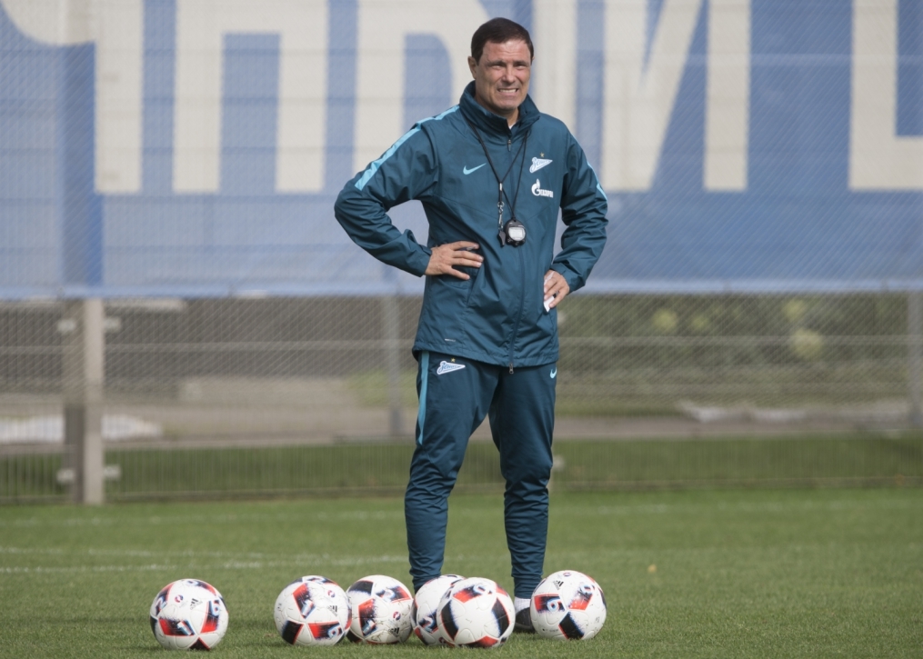 Открытая тренировка «Зенита» перед матчем с «Арсеналом»