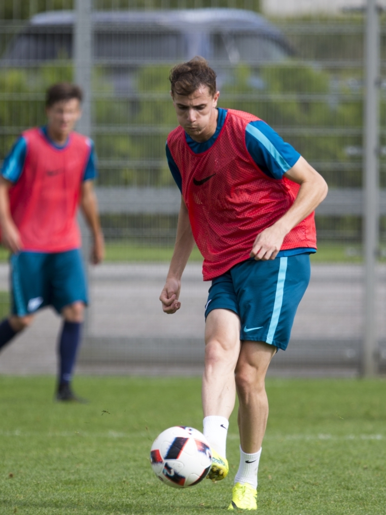 Открытая тренировка «Зенита» перед матчем с «Арсеналом»