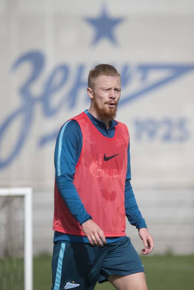 Открытая тренировка «Зенита» перед матчем с «Арсеналом»