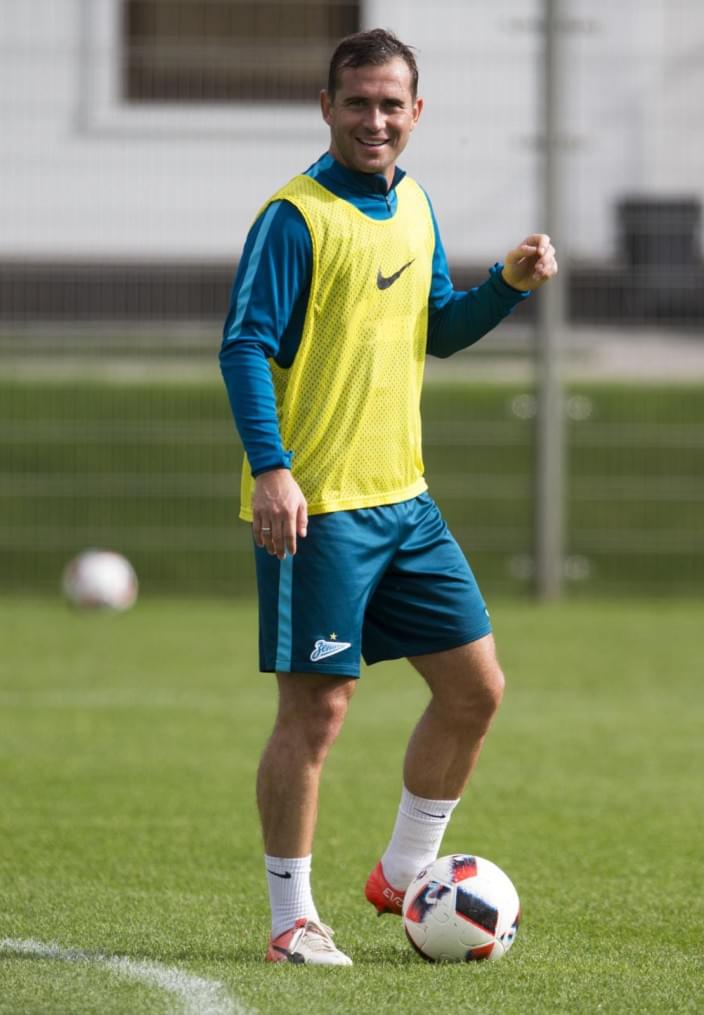 Открытая тренировка «Зенита» перед матчем с «Арсеналом»