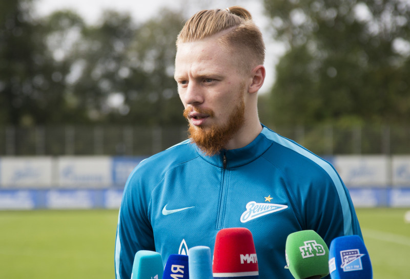 Открытая тренировка «Зенита» перед матчем с «Арсеналом»