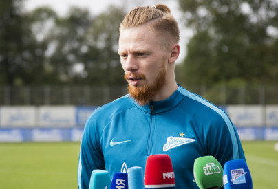 Открытая тренировка «Зенита» перед матчем с «Арсеналом»