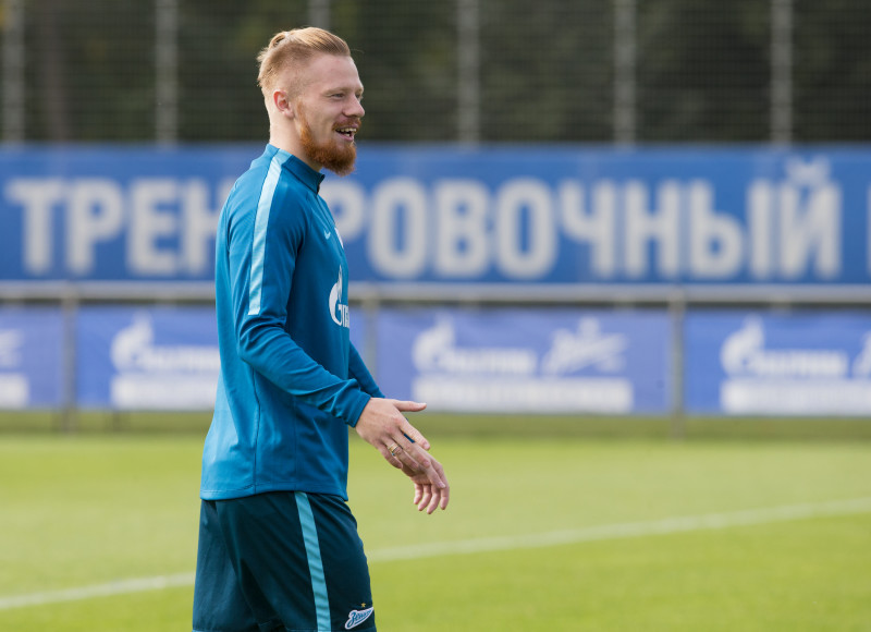 Открытая тренировка «Зенита» перед матчем с «Арсеналом»