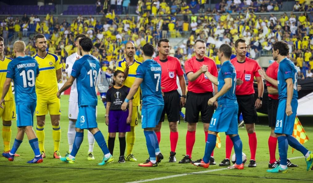 Лига Европы УЕФА, 1-й тур, «Маккаби» — «Зенит»