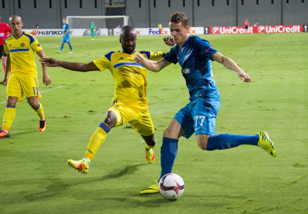 Лига Европы УЕФА, 1-й тур, «Маккаби» — «Зенит»